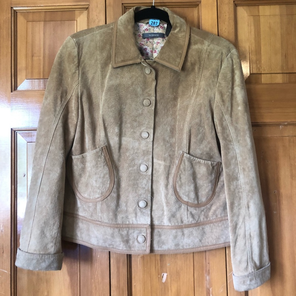 Light Brown Suede Jacket